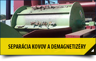 Separace kovů a demagnetizace